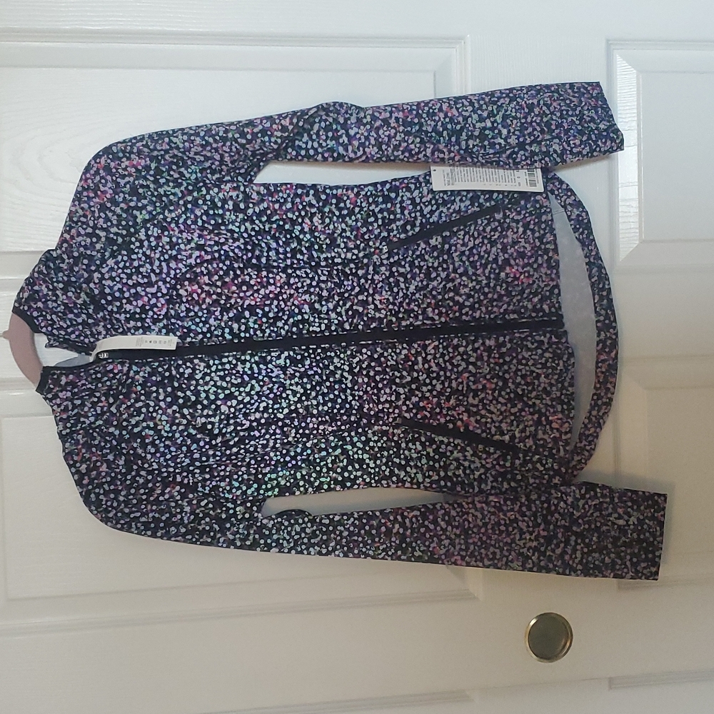 COPY for Measurement Video Lululemon Jacket Reflective SeaWheeze Size 6 - Picture 4 of 8